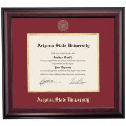 Arizona State School Color Traditional Diploma Frame