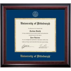 Pittsburgh School Color Traditional Diploma Frame