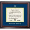 Buena Vista School Color Traditional Diploma Frame