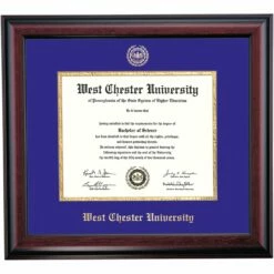 West Chester School Color Traditional Diploma Frame