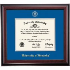 Kentucky School Color Traditional Diploma Frame