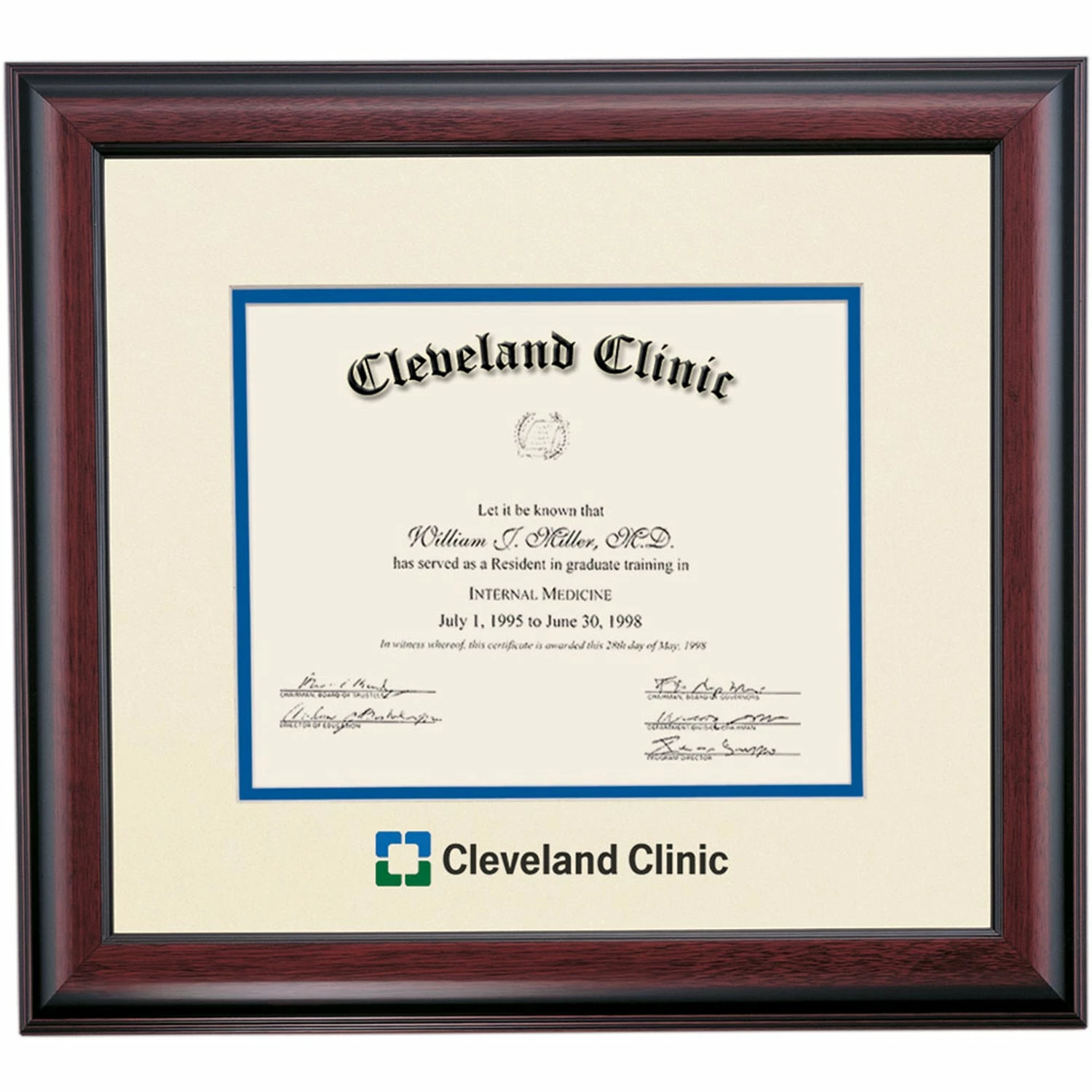 Cleveland Clinic Traditional Certificate Frame 3 Cleveland Clinic Traditional Certificate Frame