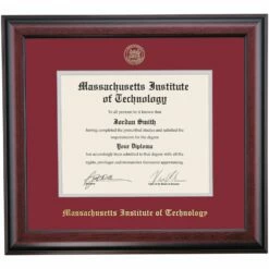 Massachusetts Institute Of Technology Alternate Color Traditional Diploma Frame