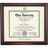 Ohio Traditional For Bachelors And Masters Diploma Frame -gift shop DS SHE T C7 H OHU