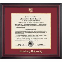 Salisbury School Color Traditional Diploma Frame