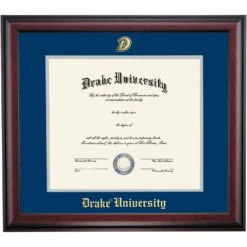 Drake School Color Traditional For Law Degree Diploma Frame