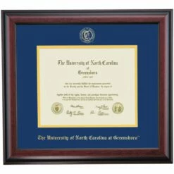 North Carolina-Greensboro School Color Traditional For Graduate Degree Diploma Frame