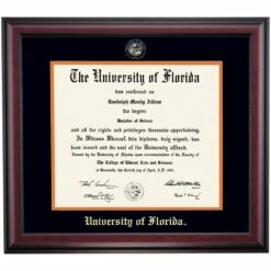 Florida Traditional Diploma Frame