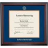 Auburn School Color Traditional Diploma Frame 1 Auburn School Color Traditional Diploma Frame -gift shop DS SHE T C8 NO AUB