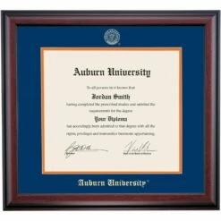 Auburn School Color Traditional Diploma Frame