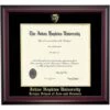 Johns Hopkins Krieger School Color Traditional Diploma Frame -gift shop DS SHE T C9 BG JHK