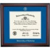 Kentucky School Color Traditional For Medical Diploma Frame