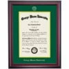 George Mason School Color Traditional Diploma Frame -gift shop DS SHE T CA HY GMU