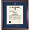 Virginia School Color Traditional Diploma Frame