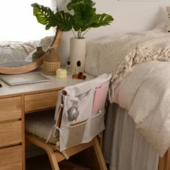 Kayla Over The Chair Pocket Organizer -gift shop Decor KaylaOverChairPocketOrganizerWhite