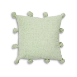 Mackenzie Knit Tassel Square Pillow -gift shop DecorativePillow 12