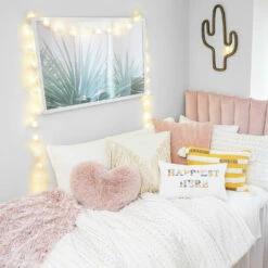 Embroidered Stripe Comforter And Sham Set -gift shop DesertSoul 4 013 1