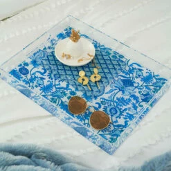 Roller Rabbit Medium Acrylic Tray -gift shop DormifyxRR DLT6130 d5236d51 488c 4725 9ef5 5d12743805ea