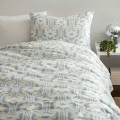 Natalia Retro Floral Duvet Cover And Sham Set