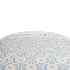 Natalia Retro Floral Duvet Cover And Sham Set -gift shop DuvetCover RetroFloral TXL Blue VIS 0052