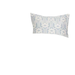 Natalia Retro Floral Duvet Cover And Sham Set -gift shop DuvetCover RetroFloral TXL Blue VIS 0052SHAM