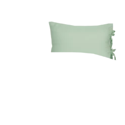 Samantha Tie Knot Duvet Cover And Sham Set -gift shop Duvet MicrofiberTieKnot TXL Sage VIS 0042SHAM