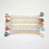Ellie Stripe Side Tassel Square Pillow 1 Ellie Stripe Side Tassel Square Pillow -gift shop Ellie Striped Tassel Lumbar Pillow 006