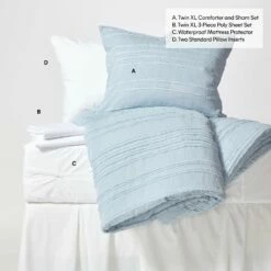 8 Piece Essential Dorm Bundle -gift shop EyelashBlue 2