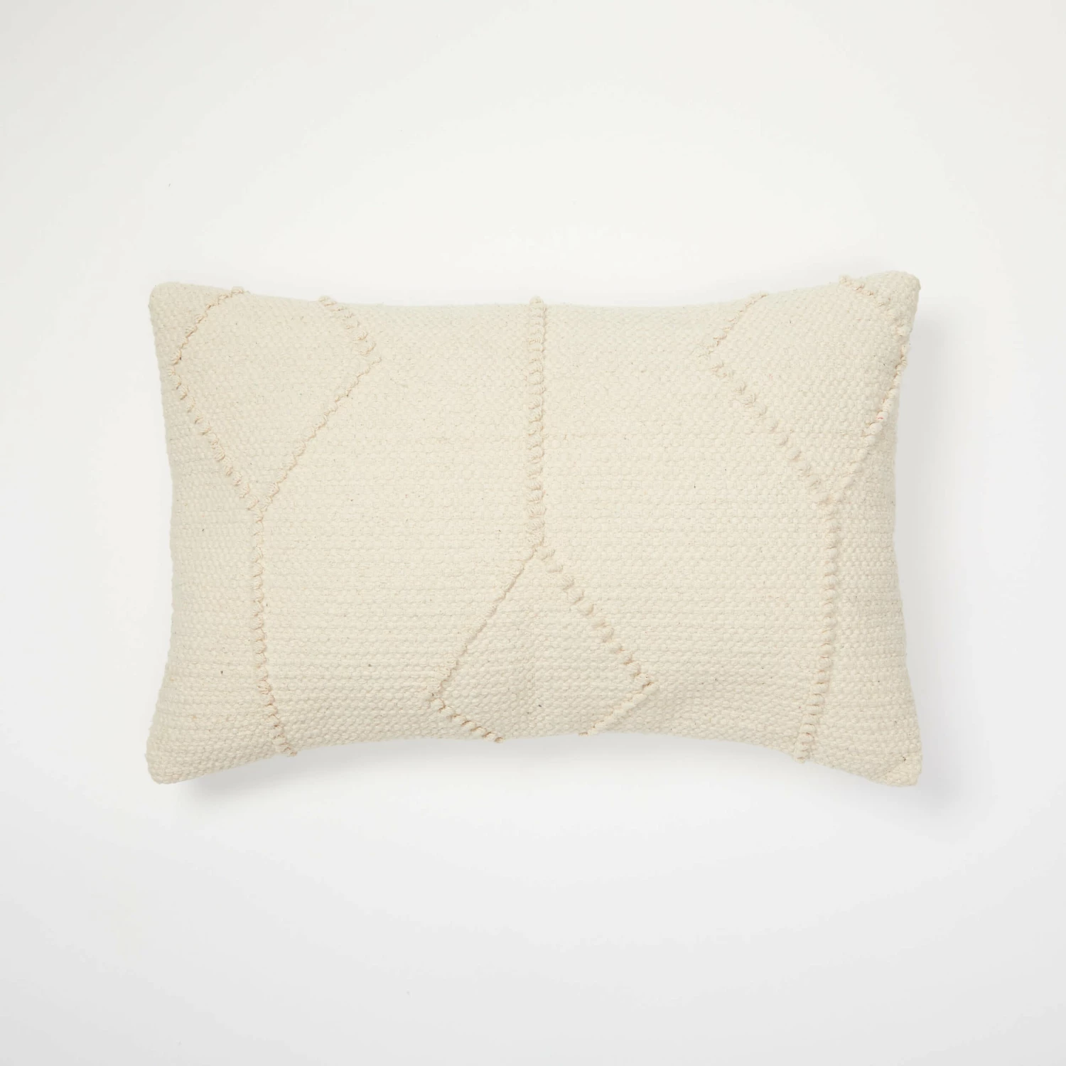 Handmade Bead Stitch Lumbar Pillow 3 Handmade Bead Stitch Lumbar Pillow