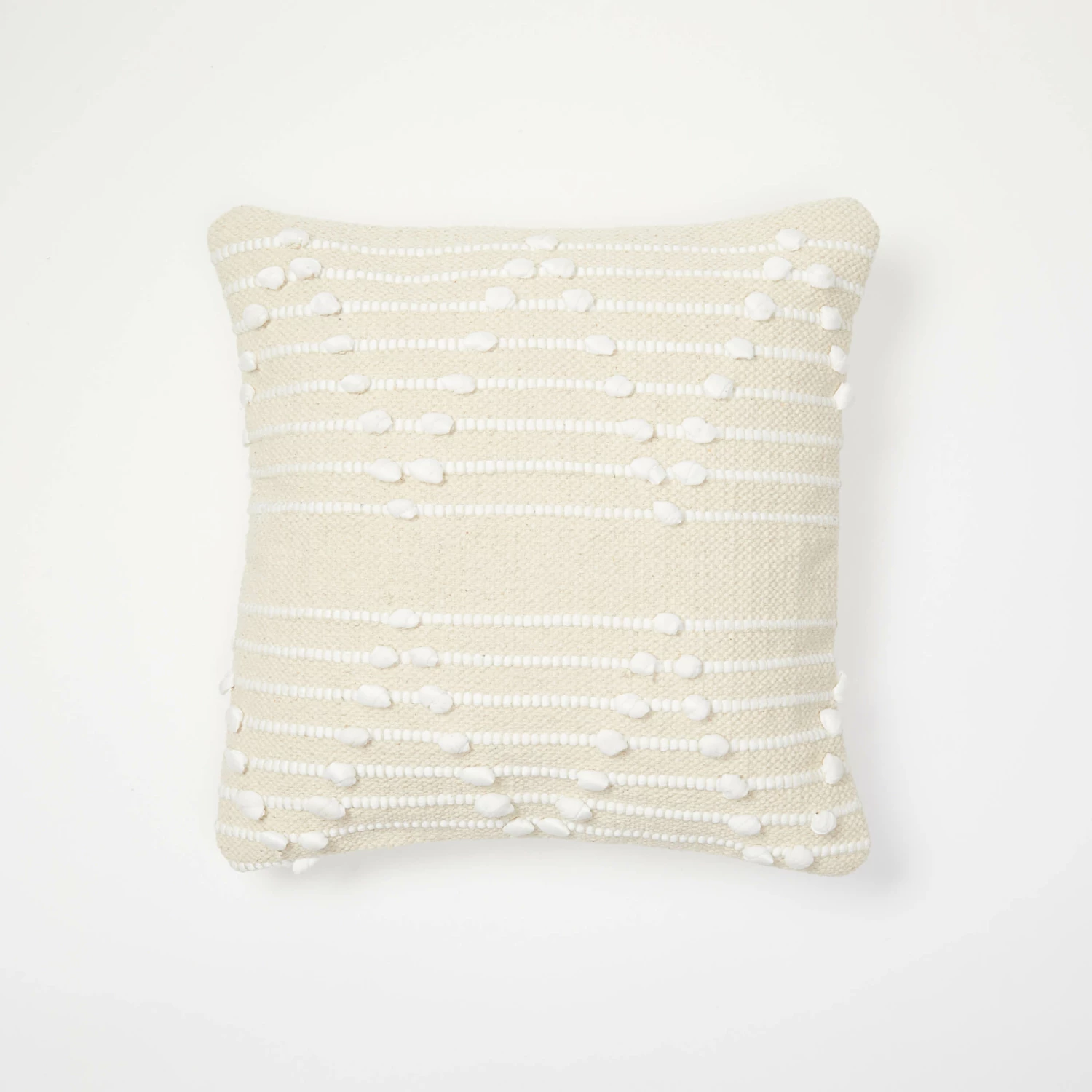 Handmade PomPom Square Pillow 4 Handmade PomPom Square Pillow - Image 2