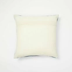 Handmade Indigo Block Printed Square Pillow -gift shop Handmade Printed Square Pillow Cover 004