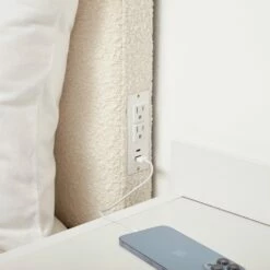 Jordyn Charging Boucle Headboard -gift shop Headboard Chloe Boucle 064 8640e15b b78e 40dd 8563 90953740825a