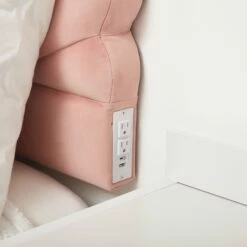 Ella Charging Shell Headboard -gift shop Headboard Shell Blush 095 6e2277b9 30de 4200 ac04 c212260f0dfe