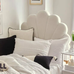 Ella Charging Shell Headboard -gift shop Headboards ShellIvory cbbe55c0 c6af 47ae 96b6 08797445f47d