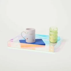 Iridescent Acrylic Tray