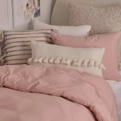 Phoebe Embroidered Stripe With Side Fringe Square Pillow Cover 24 Phoebe Embroidered Stripe With Side Fringe Square Pillow Cover -gift shop IvoryTasselPillow 4df9c712 d400 4d51 9ae8 ecb23b5c5755