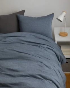 Logan T-Shirt Jersey Comforter And Sham Set -gift shop Jersey Comforter Navy Product 008 1