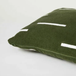 Kyra Mudcloth Square Pillow Cover 13 Kyra Mudcloth Square Pillow Cover -gift shop Kyra Mudcloth Pillow Olive 017