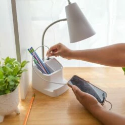 Charging Catchall Lamp