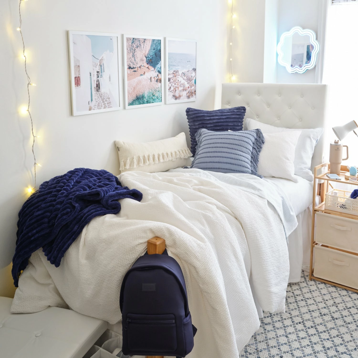 Blake Waffle Cotton Comforter And Sham Set 4 Blake Waffle Cotton Comforter And Sham Set - Image 2