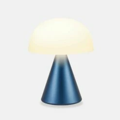 Mina Mushroom Lamp -gift shop MinaL LH65MDB DarkBlue 01