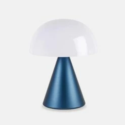 Mina Mushroom Lamp -gift shop MinaL LH65MDB DarkBlue 02