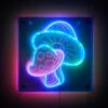 Mushroom Neon Sign -gift shop Mushroom Neon Sign 014