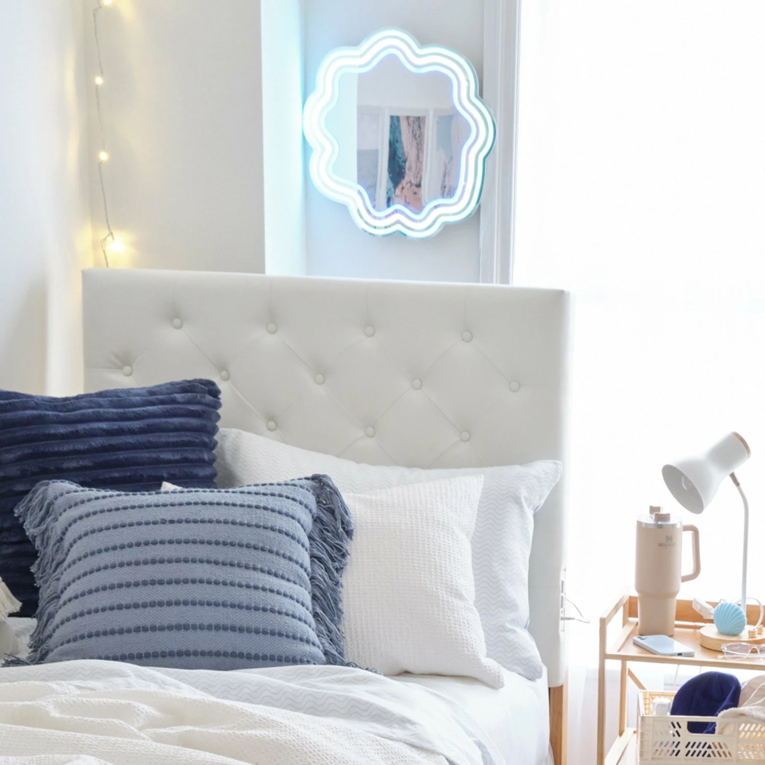 Maeve Wavy Neon Mirror 4 Maeve Wavy Neon Mirror - Image 2