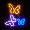 Butterflies Neon Sign 1 Butterflies Neon Sign -gift shop Neon Butterfly 001