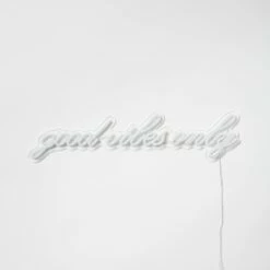 Good Vibes Only Neon Sign 19 Good Vibes Only Neon Sign -gift shop Neon GoodVibes Pink 012