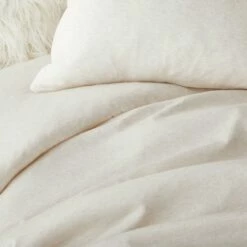 Logan T-Shirt Jersey Comforter And Sham Set -gift shop Neutral Jersey Detail