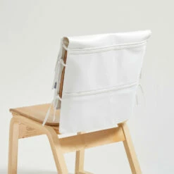 Kayla Over The Chair Pocket Organizer -gift shop Over the Chair Pocket Organizer Leather White 005 1