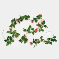 Faux Rose Garland -gift shop PA051763