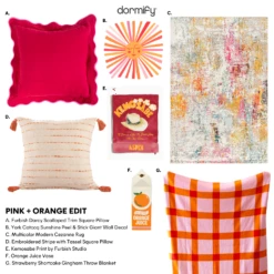 Strawberry Shortcake Gingham Throw Blanket -gift shop PDPMoodboardAltImages 32f29623 1a40 4b7e a66d fb3a5dd5b2e0